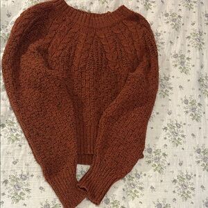 American Eagle Outfitters Women's Sweater - Rich Brown